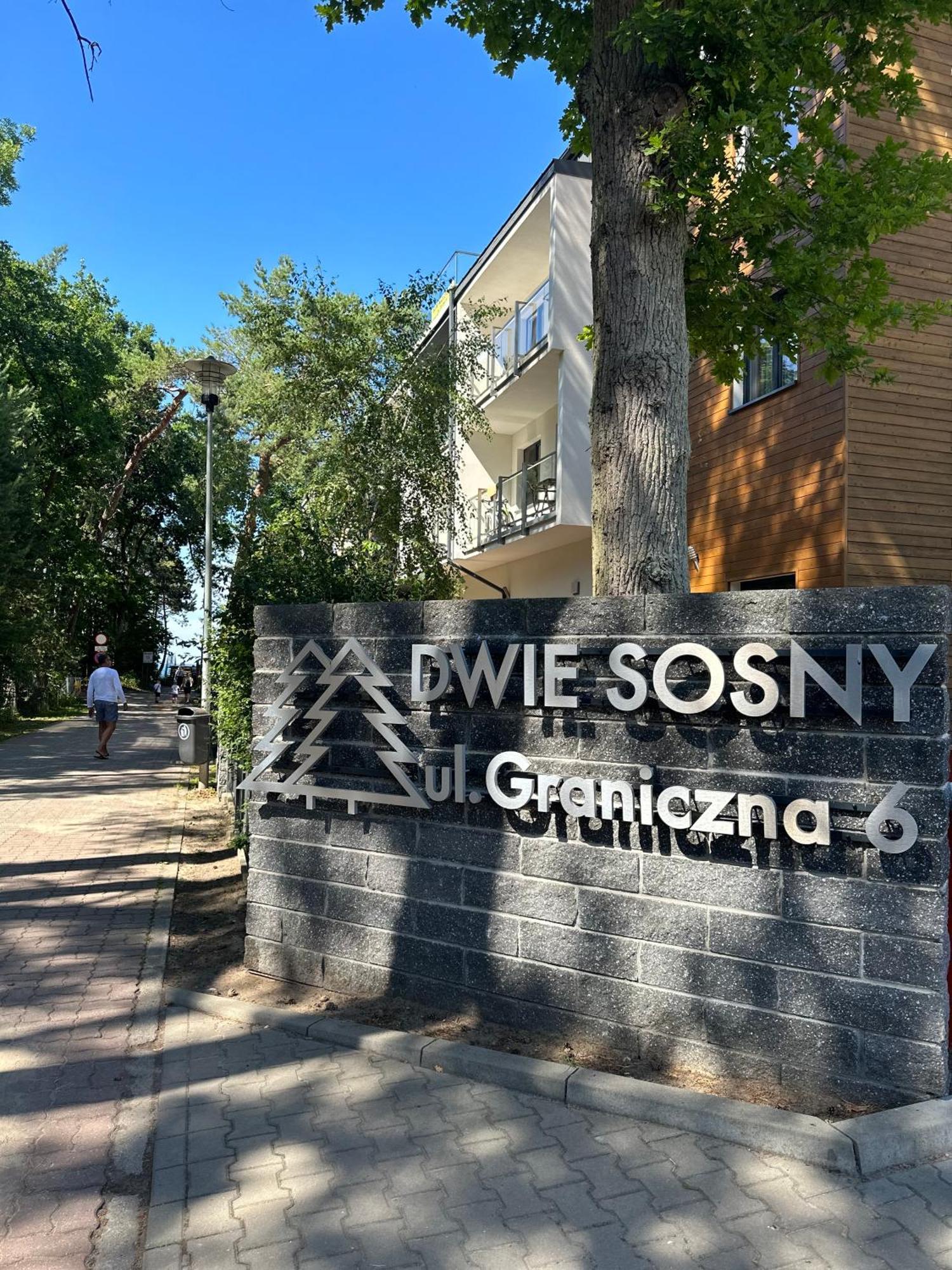 אוסטרוני מורסקי Apartament Dwie Sosny Patrycja מראה חיצוני תמונה